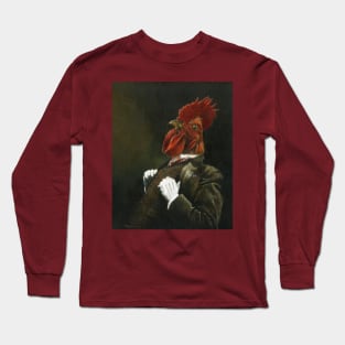 Victorian Cockerel Long Sleeve T-Shirt